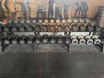 Dumbbellset 4 tm 30 kg (technogym en eleiko), Sport en Fitness, Fitnessmaterialen, Ophalen, Dumbbell, Technogym, Technogym