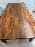 Grote koloniale eettafel, Huis en Inrichting, Tafels | Eettafels, Ophalen, Gebruikt, Overige materialen, 200 cm of meer