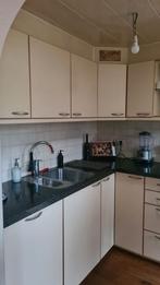 Complete Tulp keuken met apparatuur. 2,2x2,8m. Vanille, Huis en Inrichting, Ophalen, Gebruikt, Hoekkeuken