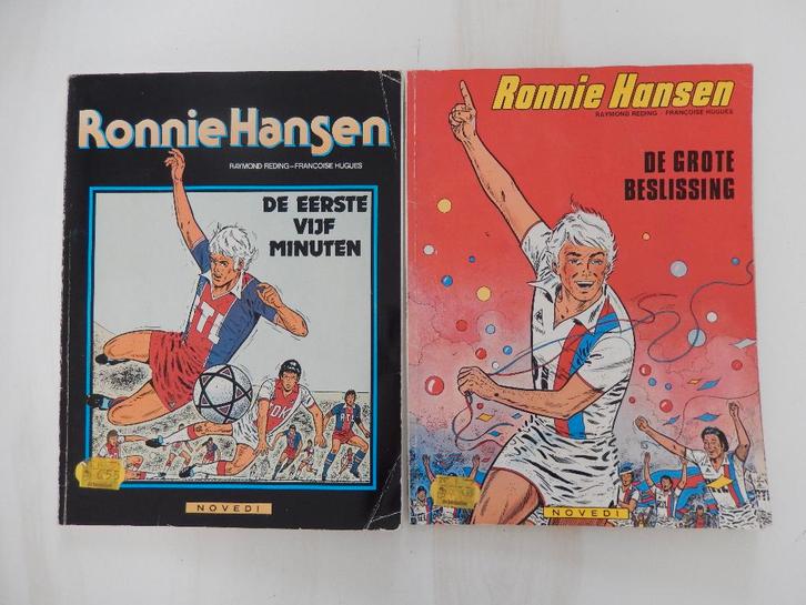 Ronnie Hansen de eerste vijf minuten en de grote beslissing, Boeken, Stripboeken, Gelezen, Meerdere stripboeken, Ophalen of Verzenden