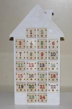 Adventskalender met laatjes - 119986/7 - hoogte 42 cm, Ophalen of Verzenden, Zo goed als nieuw