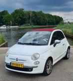 Fiat 500 0.9 Twinair Turbo Cabrio 2011 Airco Xenon, Auto's, Wit, Handgeschakeld, Particulier, 1000 kg
