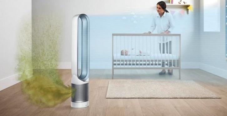 Dyson Pure Cool TP00 luchtreiniger Wit/Zilver Nieuw in doos, Witgoed en Apparatuur, Ventilatoren, Nieuw, Torenventilator, Ophalen