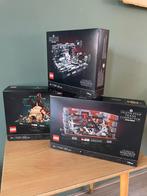 Lego star wars diorama sets 75329, 75339, 75330, Kinderen en Baby's, Speelgoed | Duplo en Lego, Ophalen of Verzenden, Zo goed als nieuw