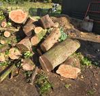 naaldhout/conifeer hout stam lengtes +/-7m³, 6 m³ of meer, Ophalen of Verzenden, Overige houtsoorten, Stammen