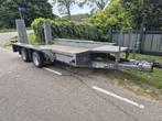 Ifor Williams machinetransporter GX35 2 asser 3,68 x1,85M, Auto diversen, Aanhangers en Bagagewagens, Ophalen, Gebruikt