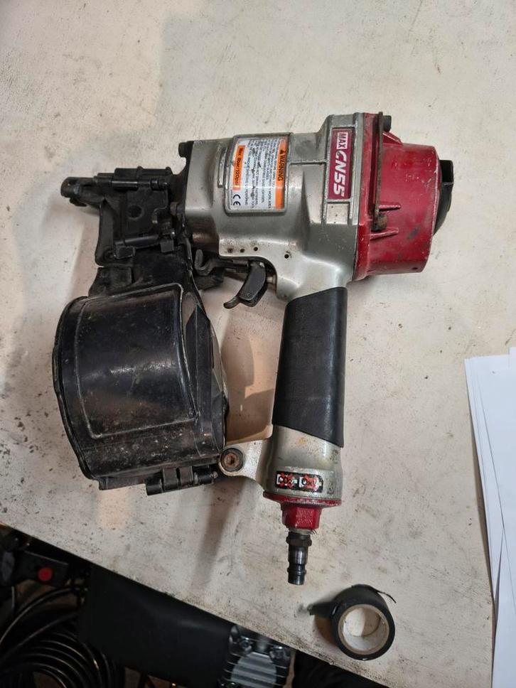 Senco Coil Nagel Tacker - Gebruikt partij, Doe-het-zelf en Verbouw, Gereedschap | Overige machines, Gebruikt, Ophalen of Verzenden