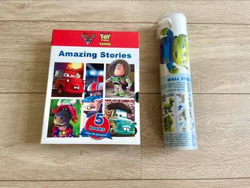 Disney Toy Story Buzz Cars boeken books box & muurstickers beschikbaar voor biedingen