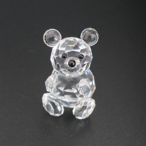 Swarovski beer klein #010003 met doos en certificaat, Verzamelen, Swarovski, Zo goed als nieuw, Figuurtje, Ophalen of Verzenden