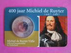(vawK2118) Coincard 2007 Michiel de Ruyter Vijfje UNC, Setje, Euro's, Ophalen of Verzenden, Koningin Beatrix