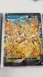 Pikachu V-union grote kaart, Ophalen of Verzenden, Losse kaart, Zo goed als nieuw