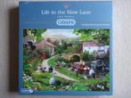 1000 Gibsons Puzzel: Czes Pachela - Life in the Slow Lane, Ophalen, 500 t/m 1500 stukjes, Gebruikt, Legpuzzel