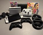 Nintendo Switch Oled - Complete Bundel, Spelcomputers en Games, Met 2 controllers, Zo goed als nieuw, Met games, Switch OLED