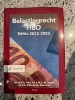Belastingrecht hbo 2022-2023, Nieuw, Ophalen of Verzenden, HBO