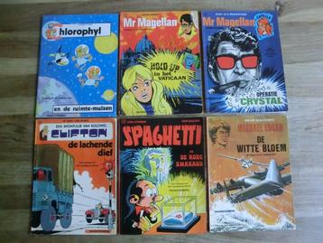 6 stripboeken uit de Favorietenreeks beschikbaar voor biedingen