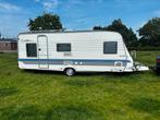Te koop prachtige caravan hobby exclusive 560 kmfe, Caravans en Kamperen, Caravans, Rondzit, 7 tot 8 meter, Dwars-stapelbed, Particulier