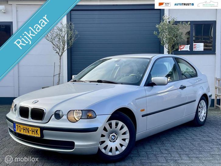 BMW 3-serie Compact 316ti|RIJKLAAR|NIEUWSTAAT|2EIG|NAP|UNIEK, Auto's, BMW, Bedrijf, Te koop, 3-Serie, ABS, Airbags, Airconditioning