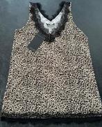 Norah NIEUW top / singlet / hemd Leopard maat 38, Maat 38/40 (M), Bruin, Verzenden, Nieuw