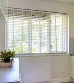 Houten/ kunststof jaloezieën wit 180 cm breed, Huis en Inrichting, Ophalen, Gebruikt, 150 tot 200 cm