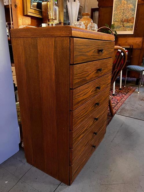 20) Vintage ladekast van Moser., Huis en Inrichting, Kasten | Ladekasten, Gebruikt, Minder dan 100 cm, 50 tot 100 cm, 25 tot 50 cm