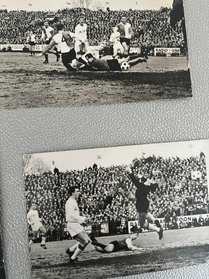Oude Feyenoord Voetbal Foto's, Verzamelen, Sportartikelen en Voetbal, Gebruikt, Poster, Plaatje of Sticker, Feyenoord, Ophalen of Verzenden