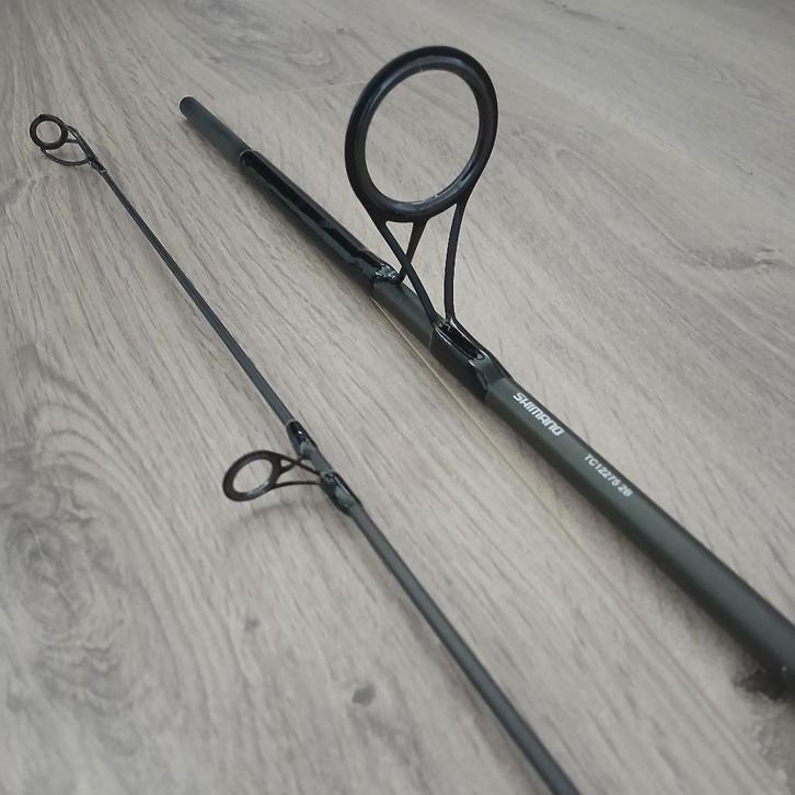 Shimano tribal hengel, Watersport en Boten, Hengelsport | Karpervissen, Zo goed als nieuw, Werphengel, Ophalen of Verzenden
