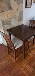 Tafels stoelen kastje, Ophalen