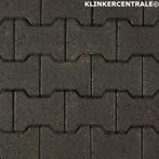 NIEUWE betonklinkers zwart H-klinkers 8cm 10cm dik KOMO H-pr