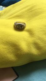 Mooi gucci heren ring, Sieraden, Tassen en Uiterlijk, Ringen, Gebruikt, Heer, Ophalen of Verzenden, Zilver