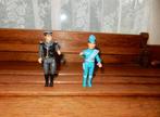 Captain Black met Scott Tracy thunderbird., Ophalen of Verzenden, Superheld, Gebruikt, Beeldje of Figuurtje