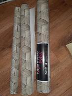 vliesbehang  bamboe look achtig, Ophalen, Minder dan 10 m², Bruin