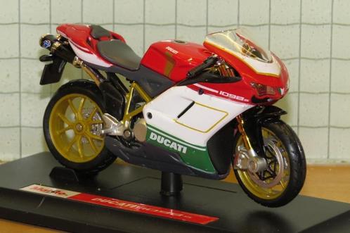 Ducati 1098 S 1:18 tri colore Maisto, Hobby en Vrije tijd, Modelauto's | 1:18, Nieuw, Motor, Maisto, Ophalen of Verzenden