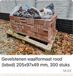 Gevelstenen, Doe-het-zelf en Verbouw, Ophalen, Nieuw, Bakstenen