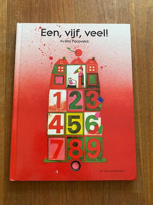 Een, vijf, veel! - Kveta Pacovská, Vier Winstreken, telboek, Boeken, Kinderboeken | Kleuters, Zo goed als nieuw, Fictie algemeen