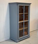 Kastje | Houten kast | Opberger | Vintage kast | Grijze kast, Antiek en Kunst, Curiosa en Brocante, Ophalen of Verzenden