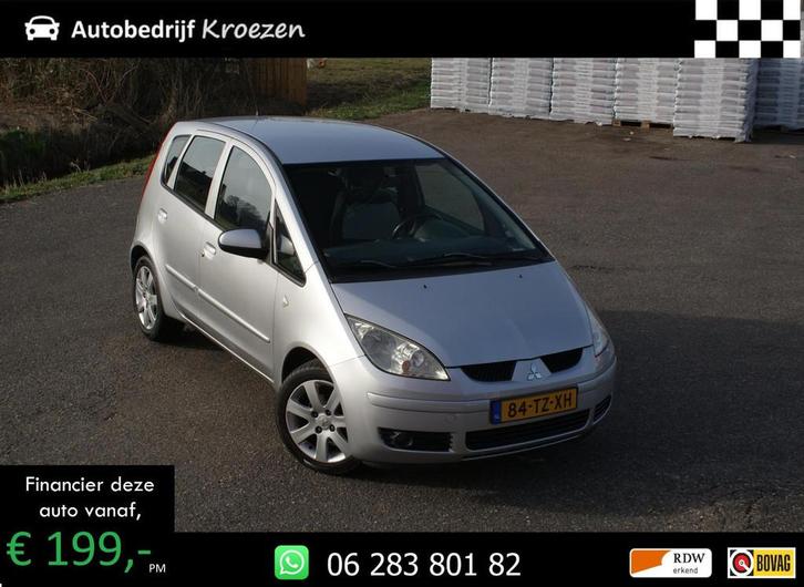 Mitsubishi Colt 1.3 Inform | Airco | Org NL| PDC |, Auto's, Mitsubishi, Bedrijf, Te koop, Colt, ABS, Airbags, Airconditioning