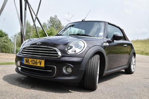 Mini Cooper Cabrio 1.6 Highgate bruin, Auto's, Mini, Particulier, Cabrio, ABS, Airbags, Airconditioning, Alarm, Bochtverlichting