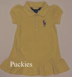 Maat 80 (18M) * Gele Ralph LAUREN polojurk *NIEUW*, Kinderen en Baby's, Babykleding | Maat 80, Meisje, Jurkje of Rokje, Nieuw