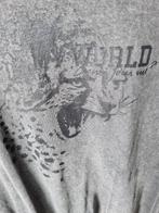 ZIZZI antraciet tshirt mt M (plussize) / 48-50 NIEUW, Zizzi, Nieuw, Grijs, Shirt of Top