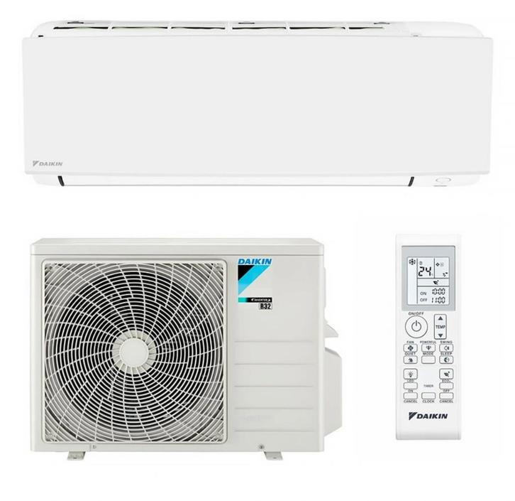 Daikin Sensira 2.5kW/9000Btu  A++ R32 – COOL & HEAT – WiFi, Witgoed en Apparatuur, Airco's, Nieuw, Wandairco, 100 m³ of groter