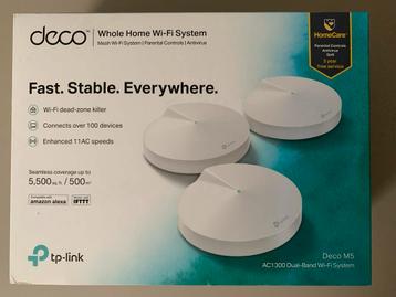TP-Link Deco M5 - Mesh Wifi - 3 stuks beschikbaar voor biedingen