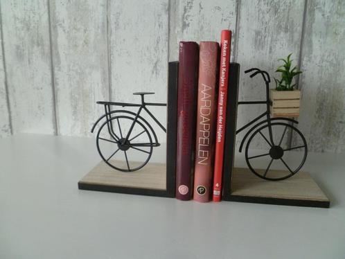 Boekensteunen fiets set van 2 stuks Sale 40%, Huis en Inrichting, Woonaccessoires | Overige, Nieuw, Ophalen of Verzenden