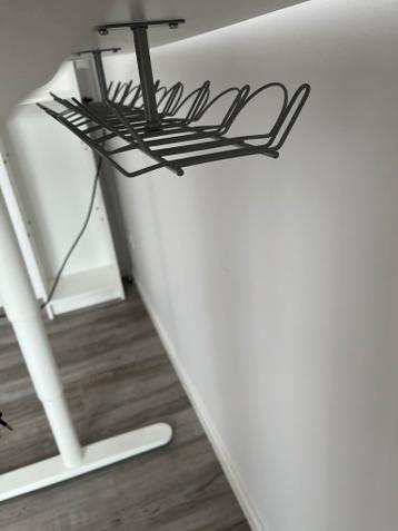 Elektrische zit-sta bureau (ikea bekant model) 120x80cm - afbeelding 3