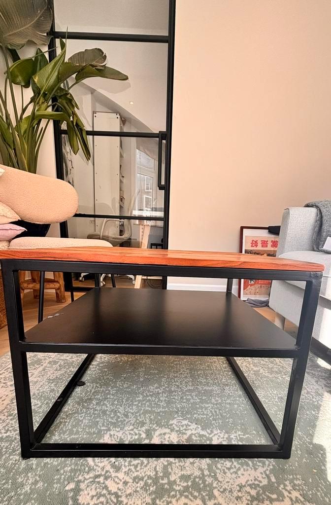 Salontafel MOET WEG, Huis en Inrichting, Tafels | Salontafels, Zo goed als nieuw, Minder dan 50 cm, 50 tot 100 cm, Rond, Ophalen