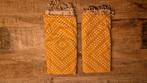 2 x hamam handdoeken 170  150 cm Nieuw!, Ophalen of Verzenden, Nieuw, Geel, Handdoek