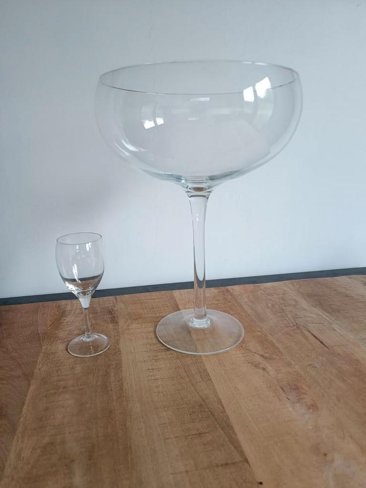 Diverse vazen of grote glazen, Huis en Inrichting, Woonaccessoires | Vazen, Zo goed als nieuw, Overige kleuren, Minder dan 50 cm