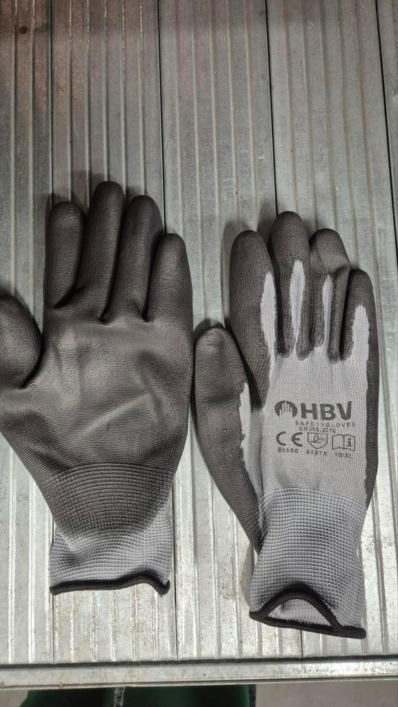 Werkhandschoenen met PU coating, Doe-het-zelf en Verbouw, Veiligheidskleding, Nieuw, Ophalen of Verzenden