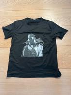 Zwart T-shirt met drake print, Ophalen of Verzenden, Zo goed als nieuw, Maat 52/54 (L), Zwart