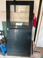 Buitendeur schuurdeur met enkel glas 1930 x 893, Ophalen, Gebruikt, Hout
