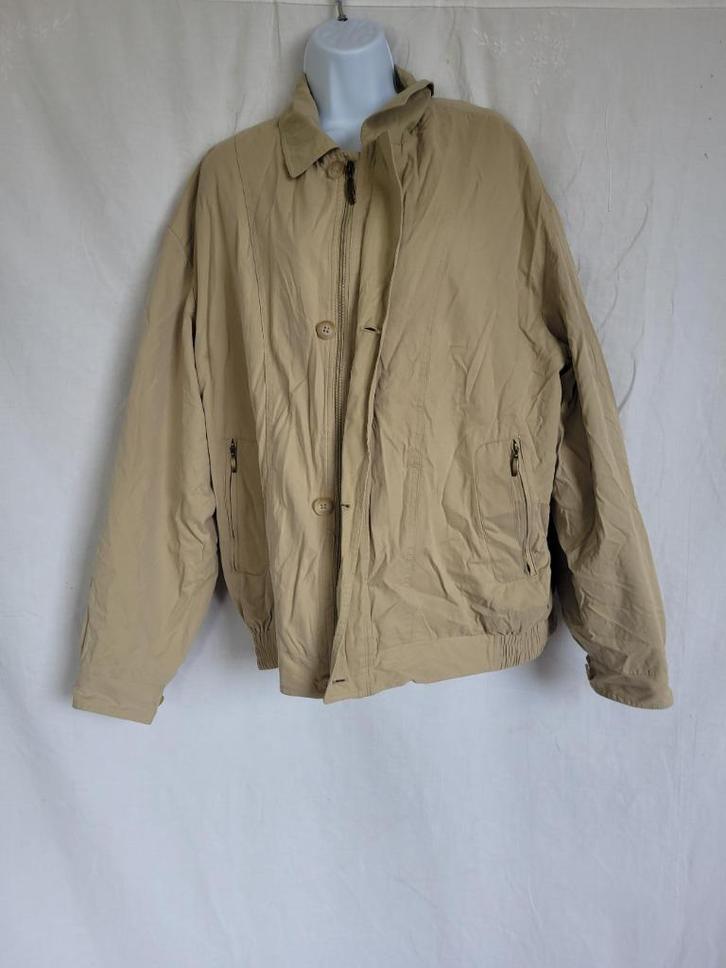 Leuke lichtgroene heren tussenjas mt 52 merk Westbury, Kleding | Heren, Jassen | Winter, Zo goed als nieuw, Maat 52/54 (L), Groen